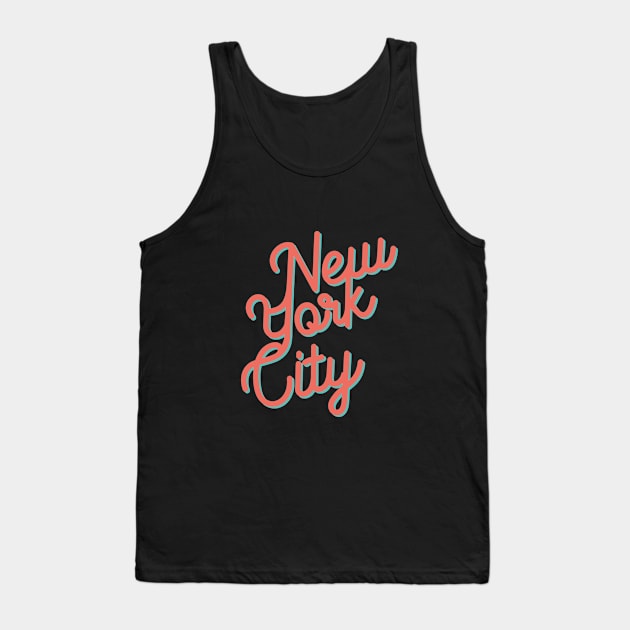 New York City Tank Top by cariespositodesign